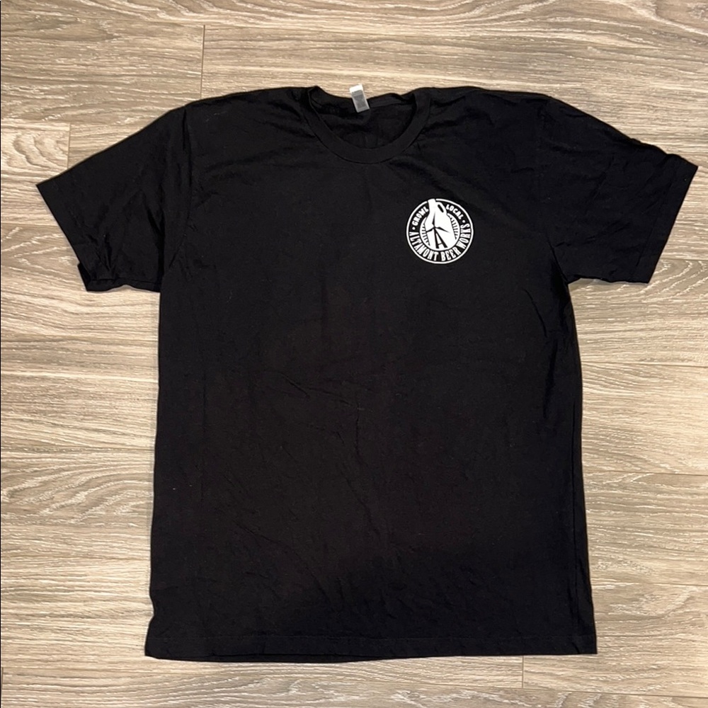 Black Graphic T-Shirt. Altamont Brewing.